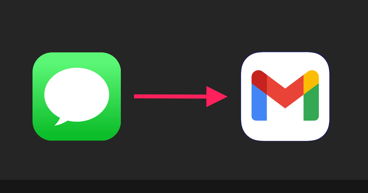 Miten tekstiviestit lähetetään Gmailiin?